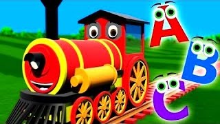 Kids Abc Letter Trains | Алфавит - Детский Паровозик | Развивающий Мультик (Игра). Kids Cartoon Game