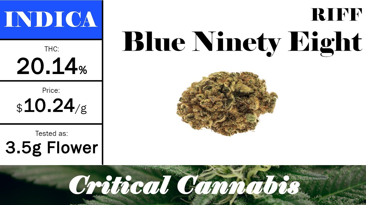 RIFF - Blue Ninety Eight | OCS Strain Review