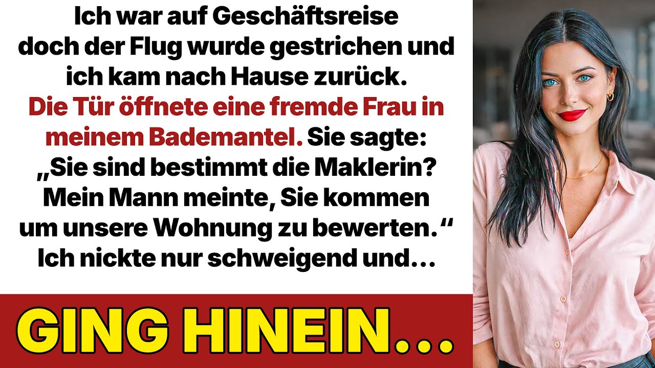 Eine fremde Frau öffnete meine Tür: „Sind Sie die Maklerin?“ Ich nickte stumm …