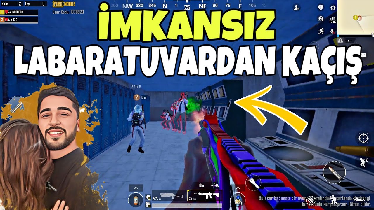 3 TANE İMKANSIZ KAÇIŞ HARİTASI, LABORATUVARDAN KAÇMAYA ÇALIŞTIK! (AYŞO BENİ SATTI)