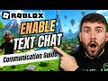 How To Enable Text Chat On Roblox (Chat Settings Guide 2026)