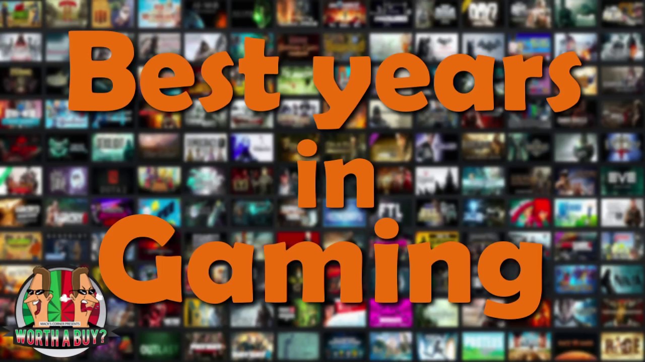 Best 10 Years of Gaming - According to Worthabuy - YouTube