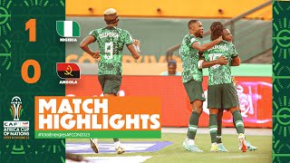 HIGHLIGHTS | Nigeria 🆚 Angola | #TotalEnergiesAFCON2023 - Quarter Finals screenshot 3