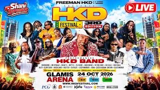 🔴 LIVE NOW! FREEMAN HKD FESTIVAL 3RD EDITION HKD BAND, BABA HARARE, JNR SPAGGA & MORE!  GLAMIS ARENA