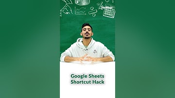 Google Sheets Hack | The Most Powerful Keyboard Shortcuts Right From the Excel | Intellipaat #Shorts