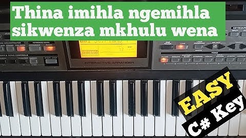 How to play itende Keyboard style in C#||Thina Imihla Ngemihla||itende tutorials in C#