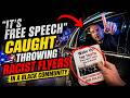 Man Caught Throwing Racist Flyers in Neighborhood | Bodycam
