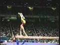 Bi wenjing  1996 olympics team optionals  balance beam