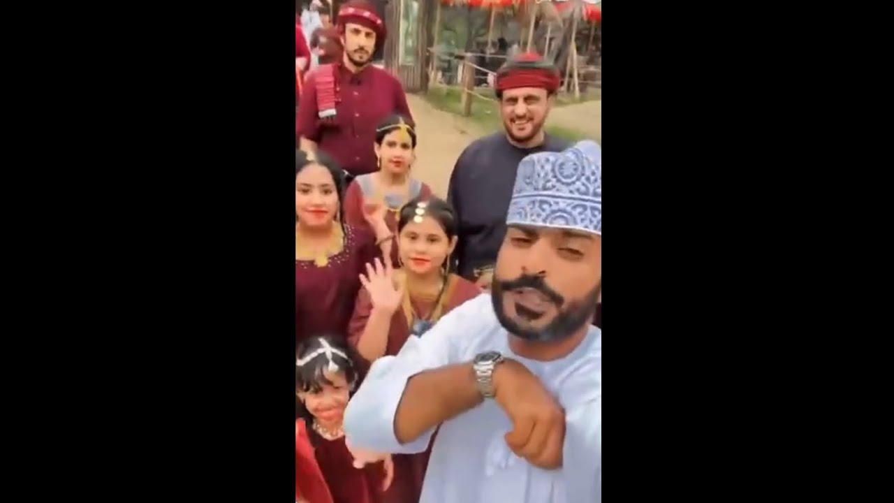 ✨تغطية النجم الشهير مبارك المعشني (امبورك) لكواليس تصويرالأغنية التراثية الشهيرة  