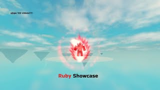 Ruby showcase | Killstreak swords fighting universe |