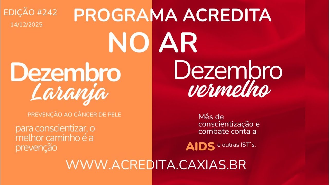 ACREDITA #242 | AO VIVO | 07/12/2025
