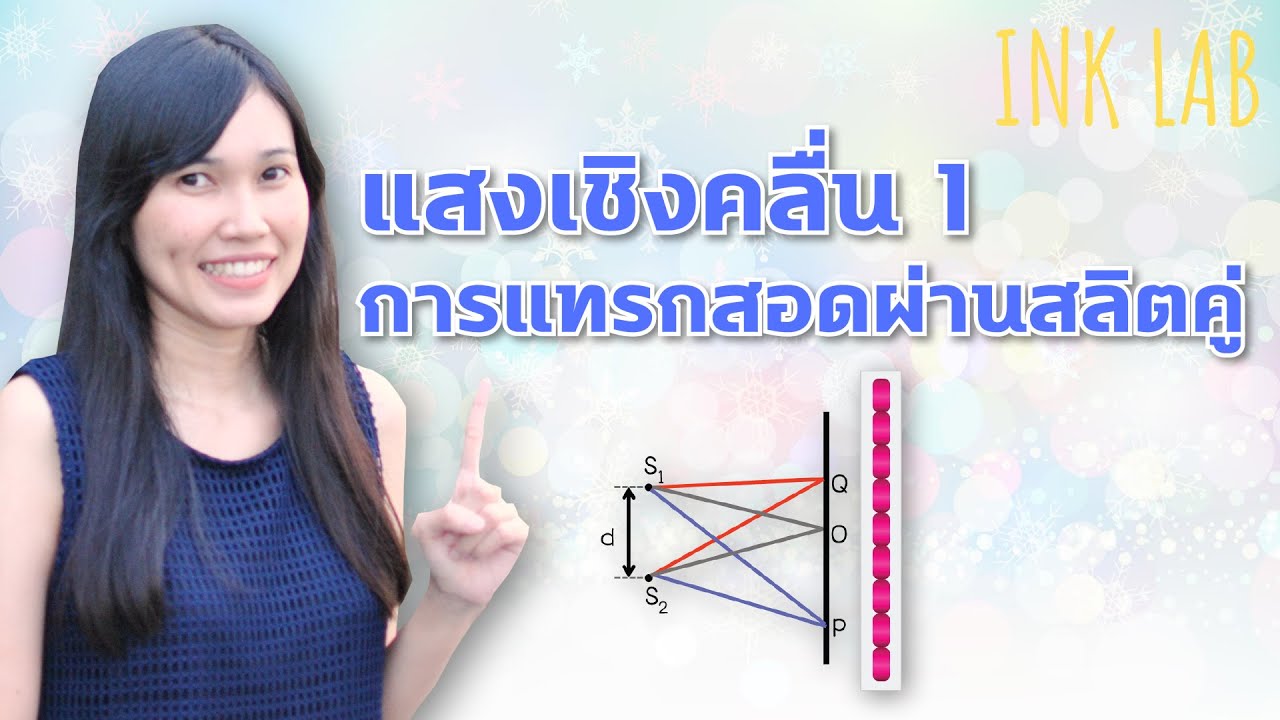 ⚡️แสงเชิงคลื่น 1 : การแทรกสอดของแสงผ่านสลิตคู่ [Physics#44]