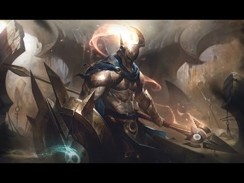 League of Legends: Fanart Skin Gravelord Pantheon is beautiful in every detail 8