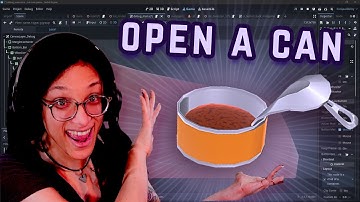 【🔴LIVE】 Blender + Godot, Cat food minigame! (Virtual pet game devlog)