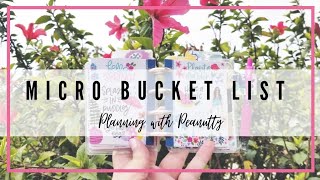 Spring Bucket List in My Micro Happy Planner