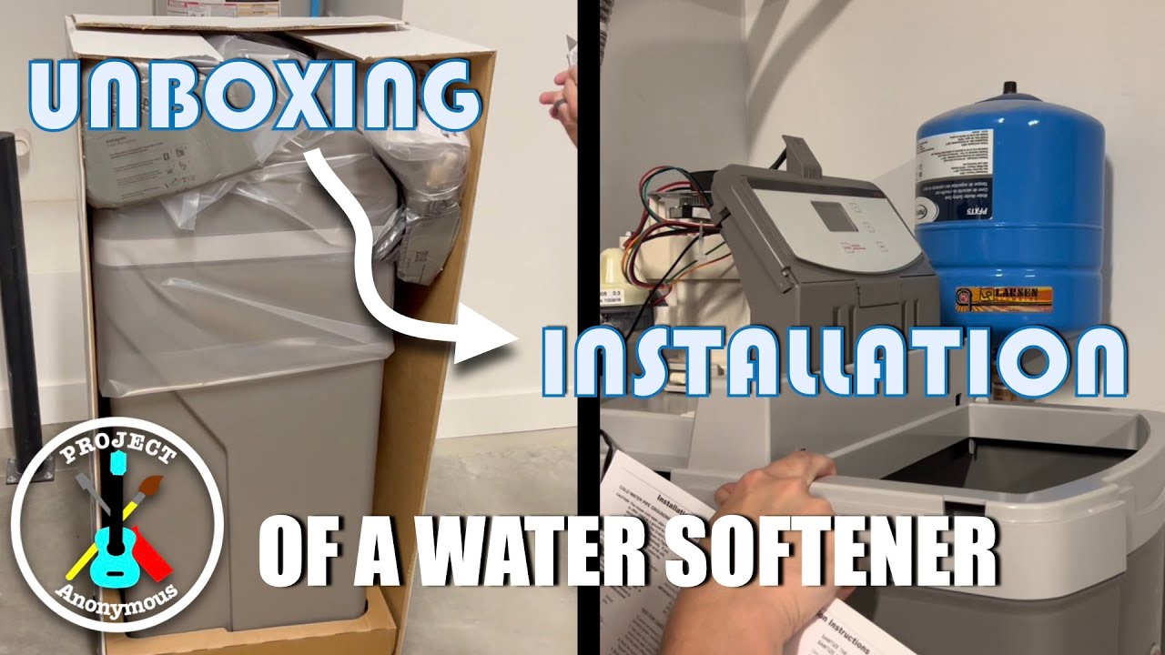 Unboxing & Installing a Rheem Water Softener - YouTube