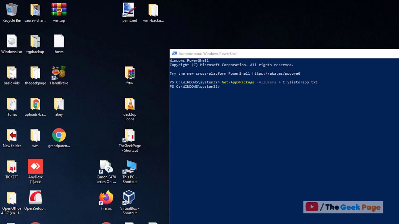 Apps greyed out and underlined in Windows 10 Start Menu Fix YouTube
