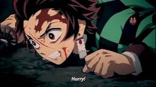 giyu tomioka vs rui full fight sub ENG || water breathing technique 11th form dead calm