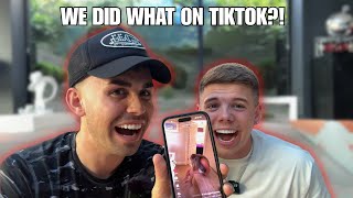 REACTING TO OUR OLDEST TIKTOKS