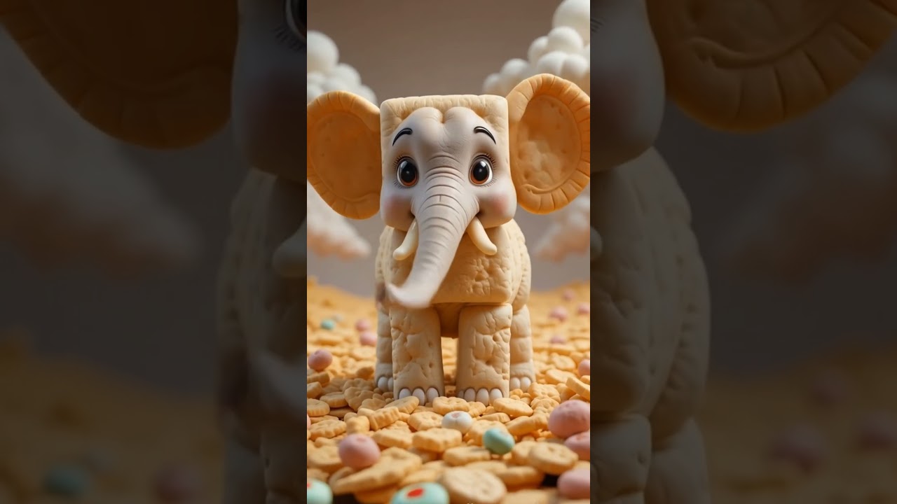 biscuit animals| Fun 3D Cartoon Animation for Kids bommalu bommalu Kushii Kushi 