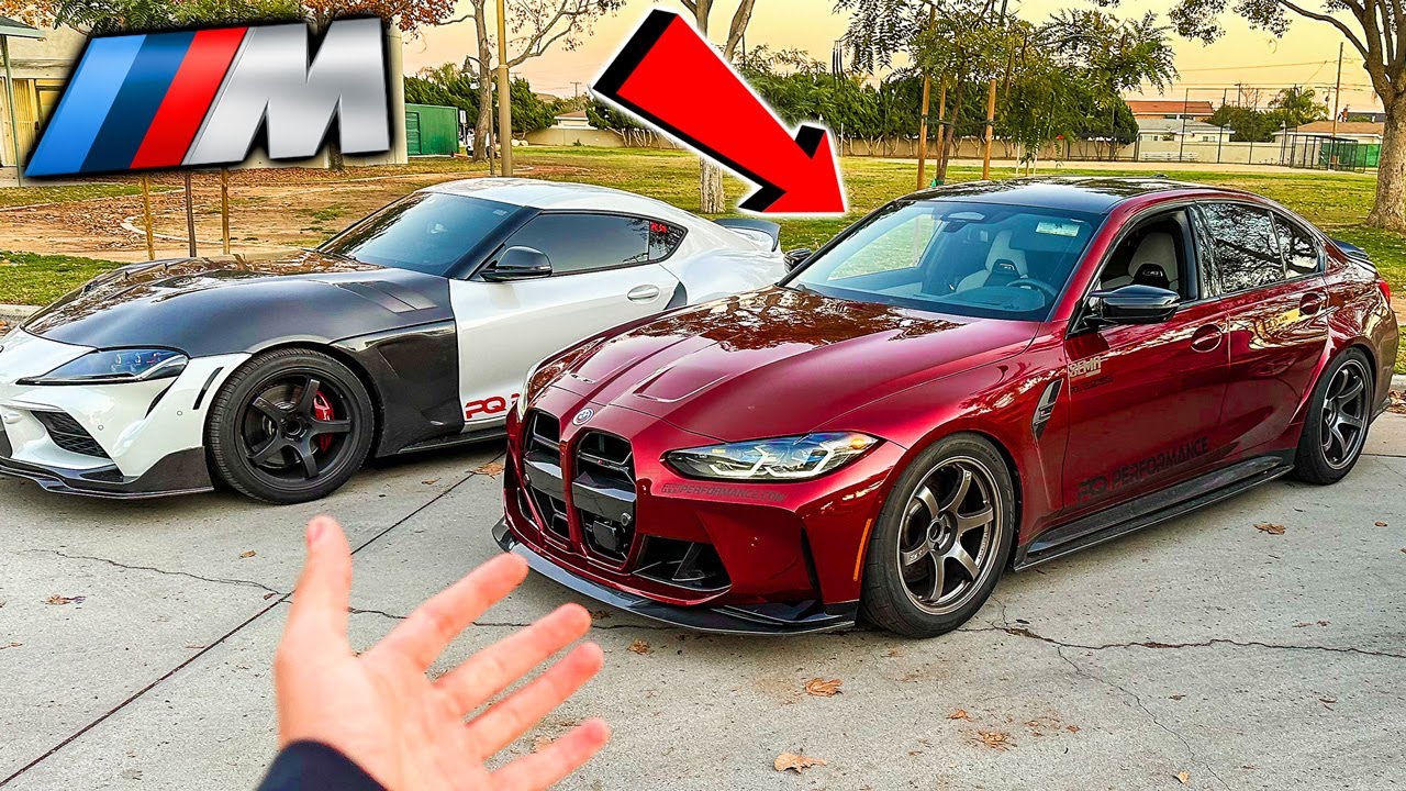 STOLE THE G80 M3 FOR THE DAY!!! - YouTube