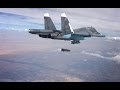 Российская авиация сравняла с землей командно-наблюдательный пункт боевиков ИГИЛ в Сирии (ВИДЕО