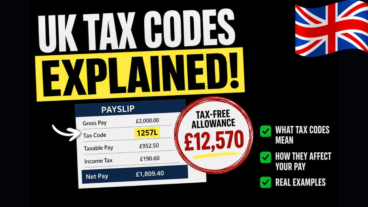 How UK Tax Codes Actually Work (Simple Explanation + Examples) - YouTube