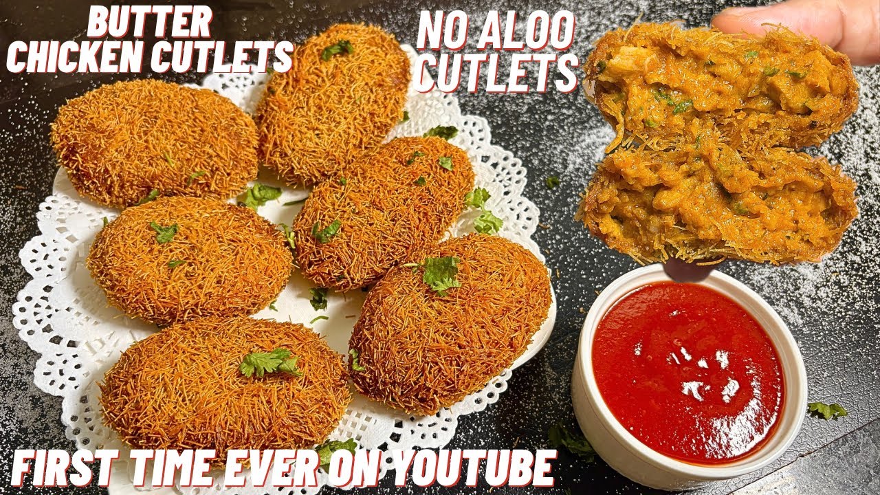 FIRST TIME EVER ON YOUTUBE BUTTER CHICKEN CUTLET | Makhni Chicken CUTLET | Ramadan Special Ep- 08 ❤️