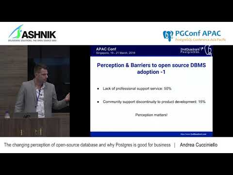 The changing perception of open source database and why Postgres is good for business by Andrea