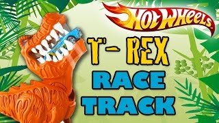 Hot Wheels T Rex Takedown race track