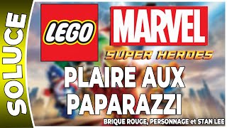 LEGO : Marvel Super Heroes - PLAIRE AUX PAPARAZZI - 100 % Brique rouge, perso et Stan Lee [PS4 FR]