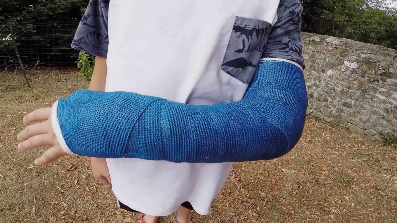 Crash fail vtt chute plâtre GOPRO