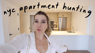 so I went apartment hunting in NYC.....