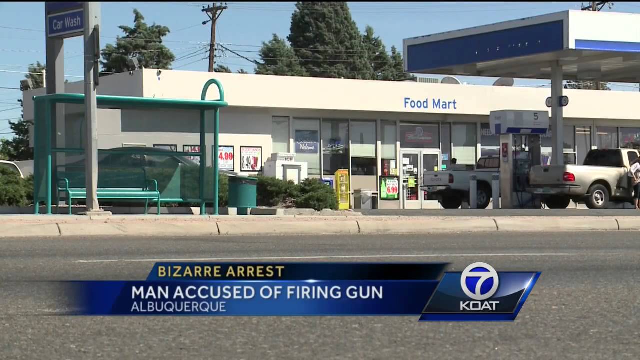 Man Accused Of Firing Gun - YouTube