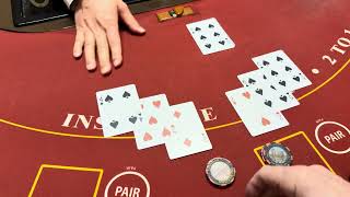 $15,000 of live blackjack, went broke, took $10,000 more 
