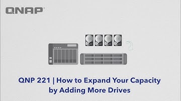 QNP221 : How to expand your capacity by adding more drives (FR)