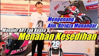 Mengenang Alm. Afridza Munandar, Manajer ART Yogyakarta Tak Kuasa Menahan Kesedihan