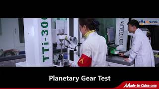 Planetary gearbox processing and testing