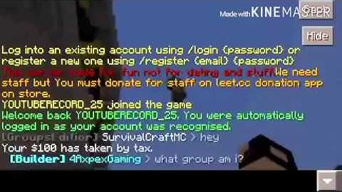 Improved leet server (still need donations and more builders)