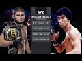 UFC БОЙ Хабиб Нурмагомедов vs Брюс Ли (com.vs com.)