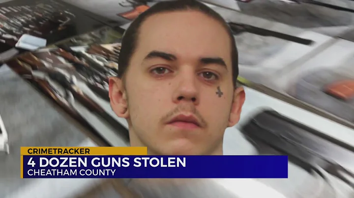 Man arrested for stealing dozens of guns