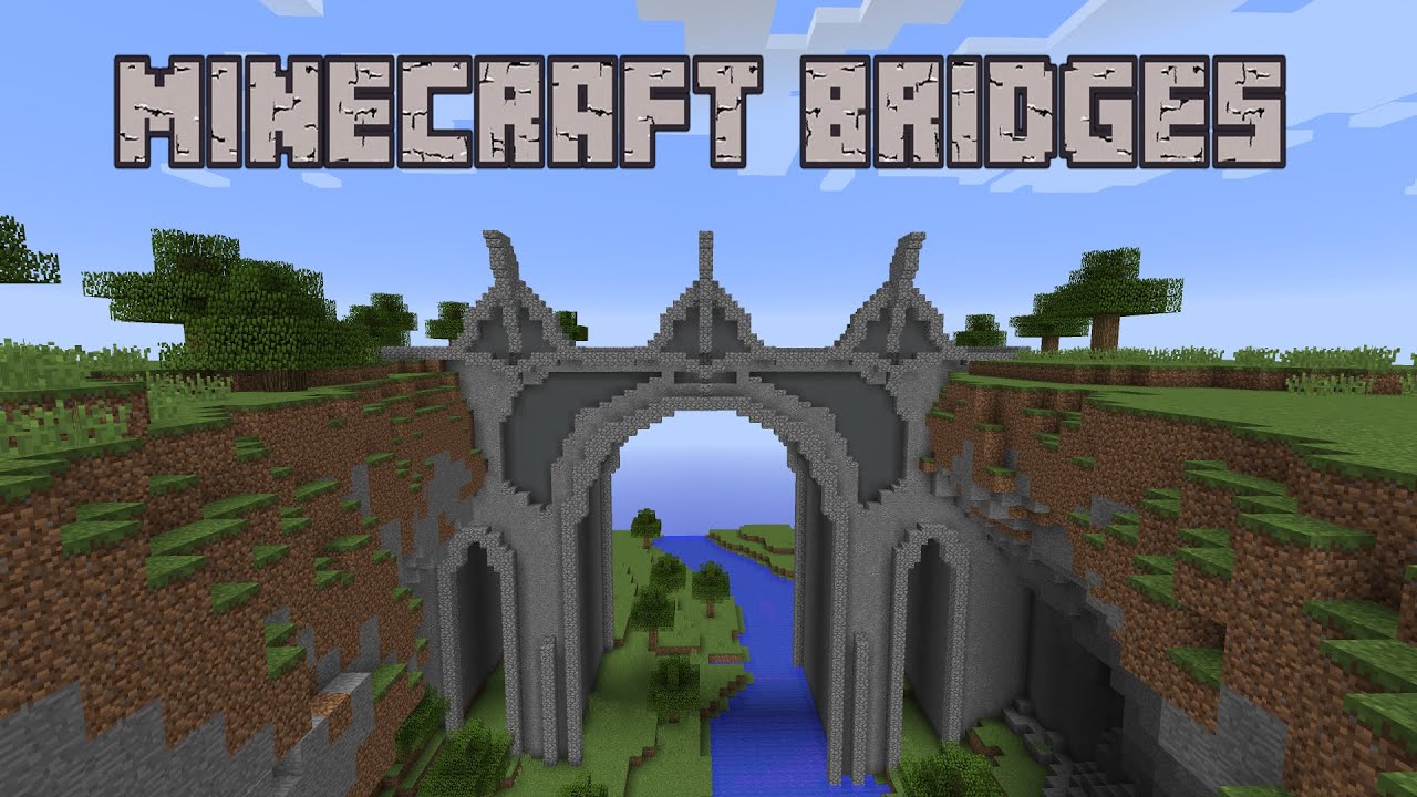 Minecraft Build School Bridges Youtube