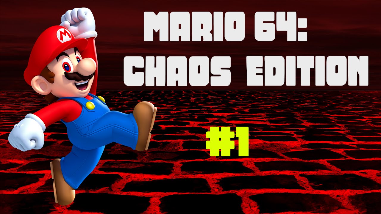 super mario 64 chaos edition running