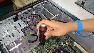 how to disassemble and assemble  a system unit             11- intel