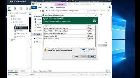 Veeam Backup and Replication Install v11 Beta 1