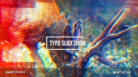 Dynamic Slideshow (After Effects template)