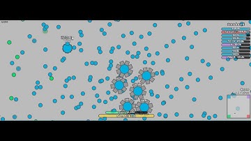 Diep.io 6 Octo tanks / Blue team Multiboxing (4TDM)