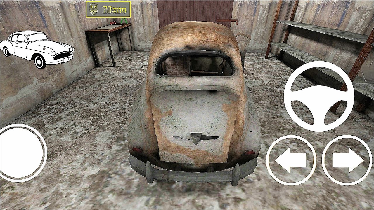 Playing as Car in Granny Chapter 1 Car Escape!!