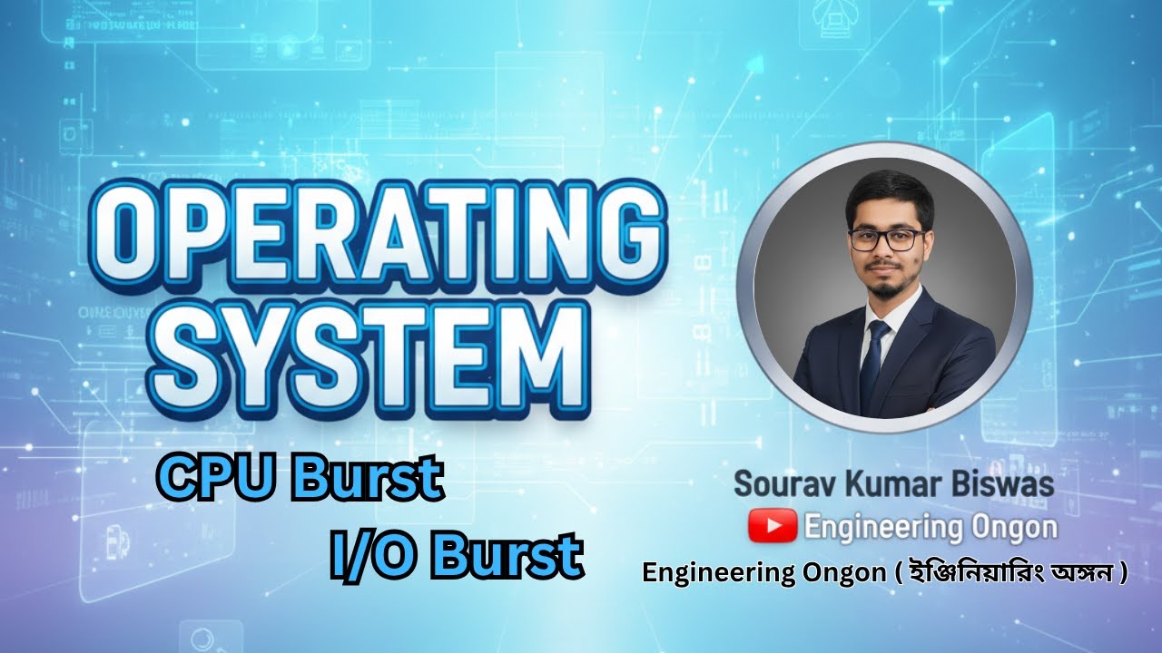 L:18 CPU Burst vs I/O Burst in Operating System | with Examples ...