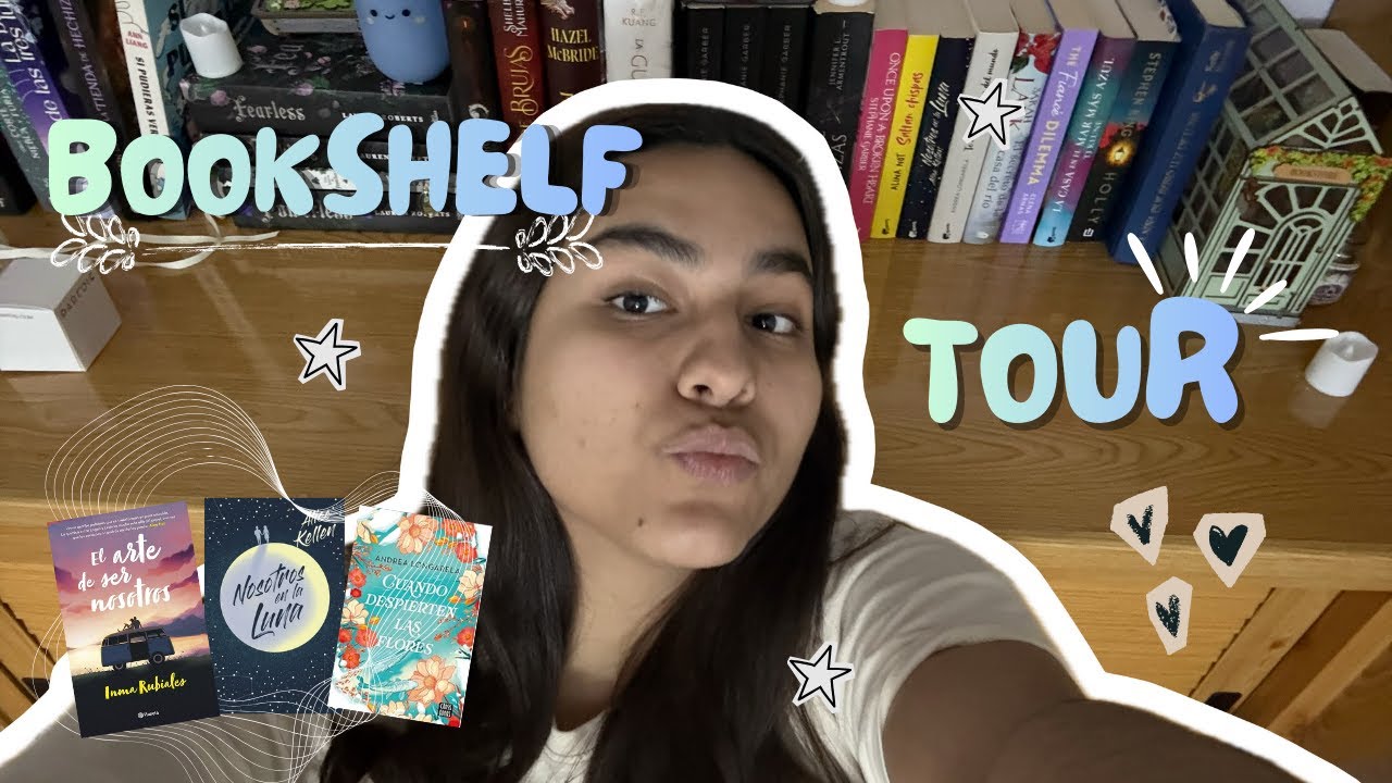 BOOKSHELF TOUR 📚 un pequeño tour por mis estanterías